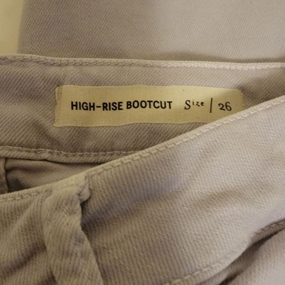 Anthropolgie Pilcro and the Letterpress Lavender Boot Cut Cropped Jeans - Picture 5 of 11